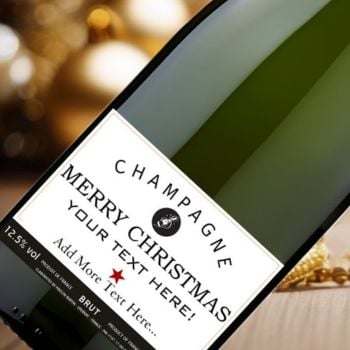 8 Unique Personalised Christmas Gifts for Champagne Lovers