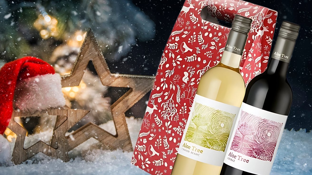 Best Two Bottle Christmas Wine Gifts Delivered Across the UK