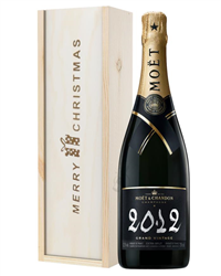 Moet et Chandon Vintage Single Bottle Christmas Gift