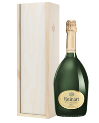 Ruinart Champagne Gift in Wooden Bo...