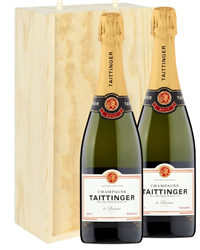 Taittinger Two Bottle Champagne Gif...