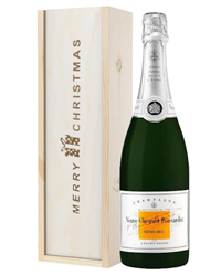 Veuve Clicquot Demi Sec Champagne Single Bottle Christmas Gift