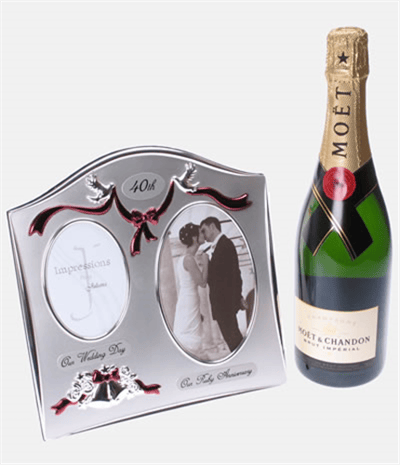 40th Anniversary And Champagne