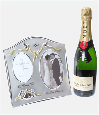 50th Anniversary And Champagne