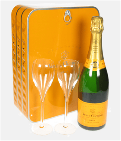 Veuve Clicquot Ponsardine Flute Tin