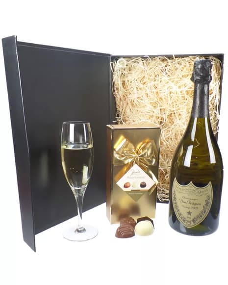 Dom Perignon Champagne Gift Basket