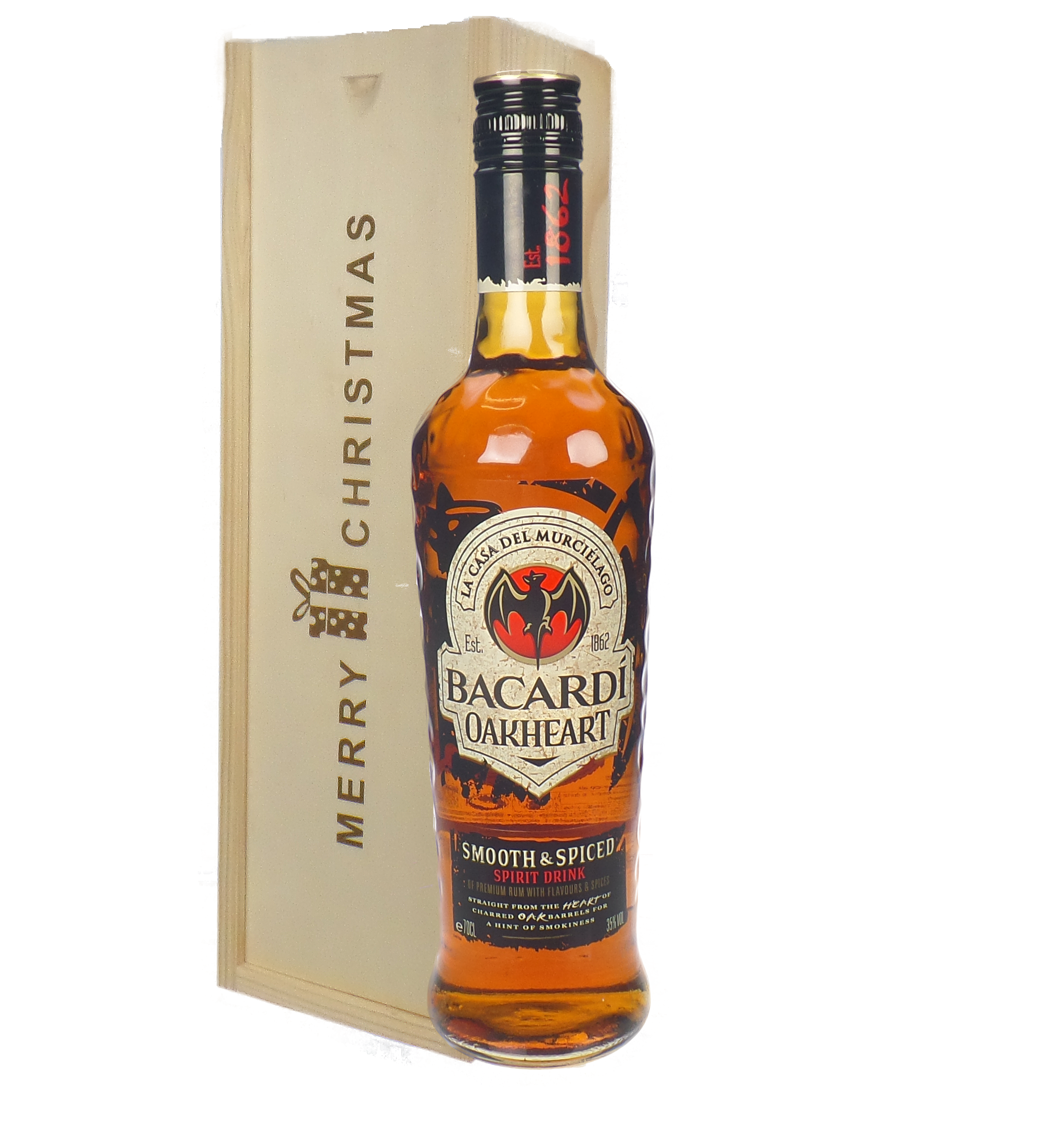 Bacardi Oakheart Rum Christmas Gift