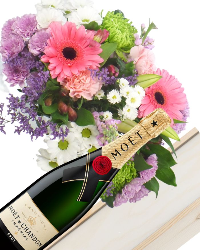 champagne flowers wine gift congratulations 1643 send delivery 2769 code sparklingdirect