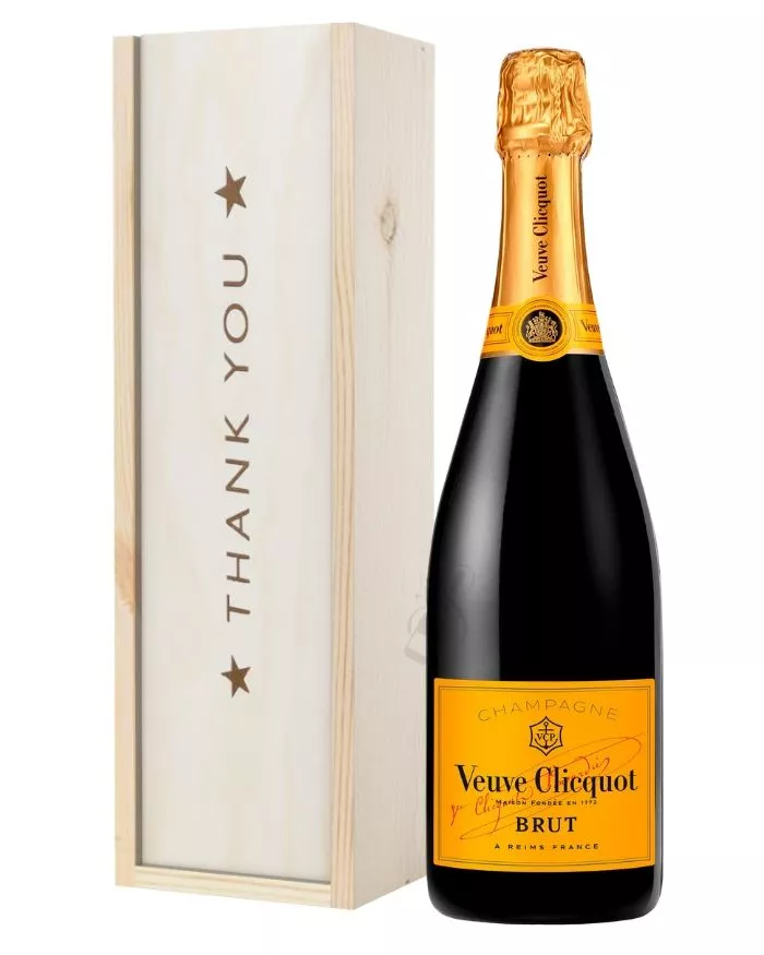 Veuve Clicquot Champagne Thank You Gift Next Day Delivery Uk Sparkling Direct