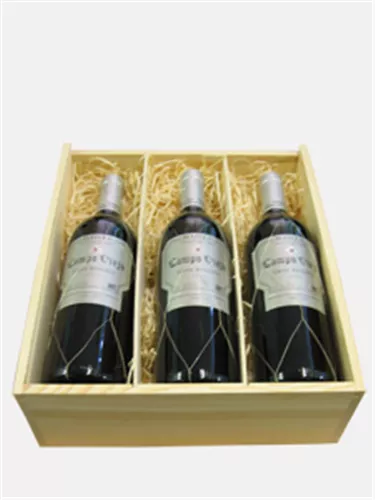 Campo Viejo Gran Reserva Three Bottle Wine Gift in Wooden Box