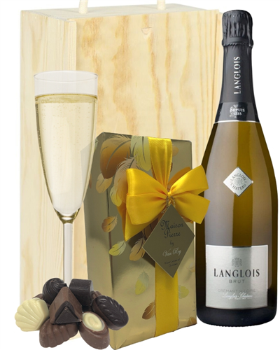 Langlois Sparkling Wine And Belgian Chocolates