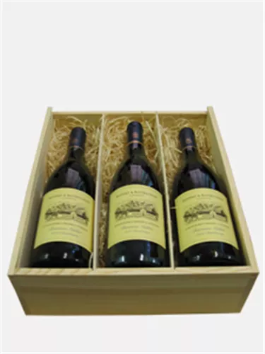 Rupert & Rothschild Baroness Nadine Three Bottle Wine Gift in Wooden Box